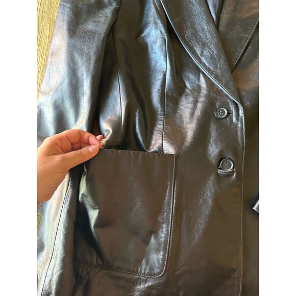 Ansons Herrenhaus Vintage Leather Jacket Size 11/12 - Picture 3 of 6